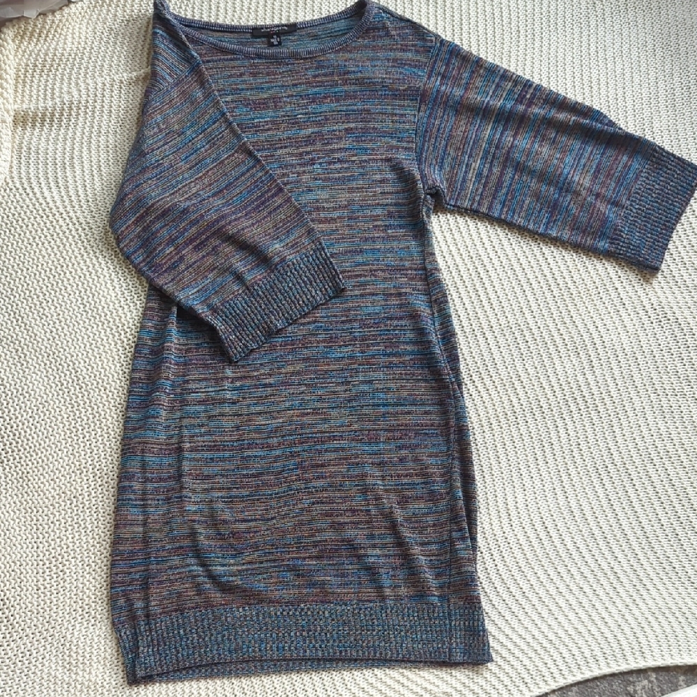 Sharagano Multicolor Women's Sweater Dress